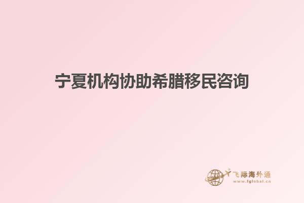 宁夏机构协助希腊移民咨询