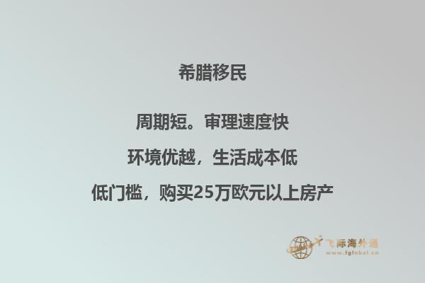移民希腊所需条件解析