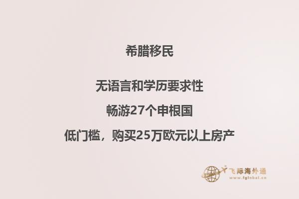 快速获得希腊移民身份