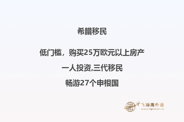 希腊投资移民费用标准及流程说明