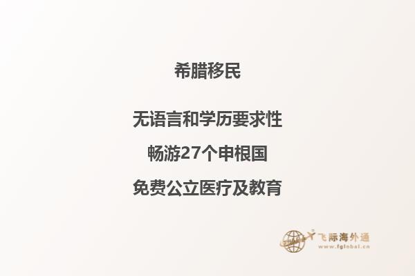 移民到希腊需要多少费用？