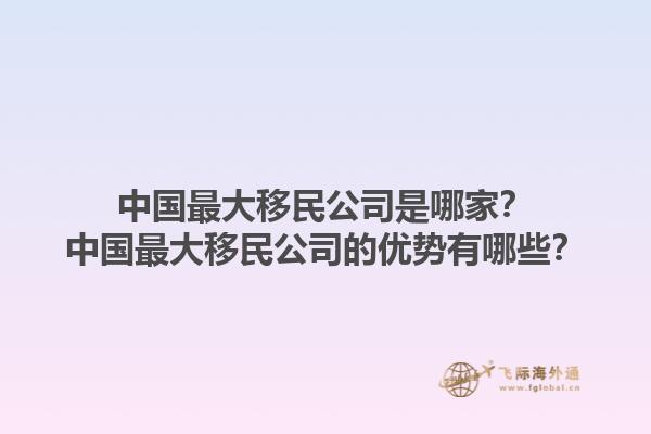 中国最大移民公司是哪家？中国最大移民公司的优势有哪些？1.jpg