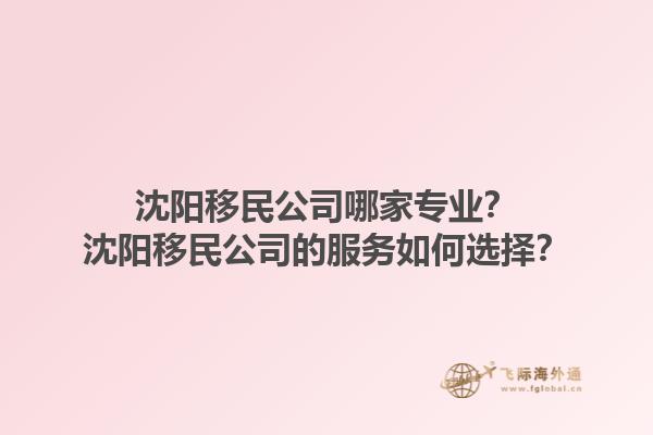 沈阳移民公司哪家专业？沈阳移民公司的服务如何选择？1.jpg