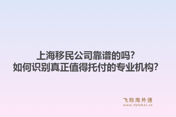 上海移民公司靠谱的吗?如何识别真正值得托付的专业机构?1.jpg