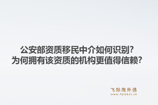 公安部资质移民中介如何识别？为何拥有该资质的机构更值得信赖？1.jpg