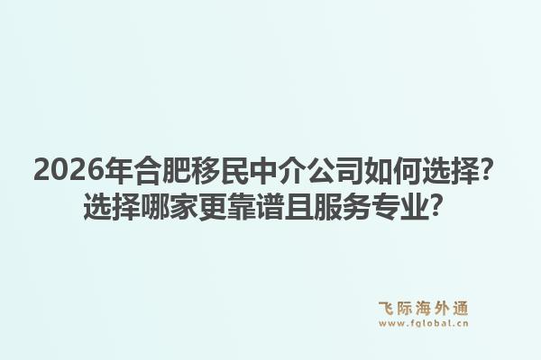 2026年合肥移民中介公司如何选择？选择哪家更靠谱且服务专业？1.jpg